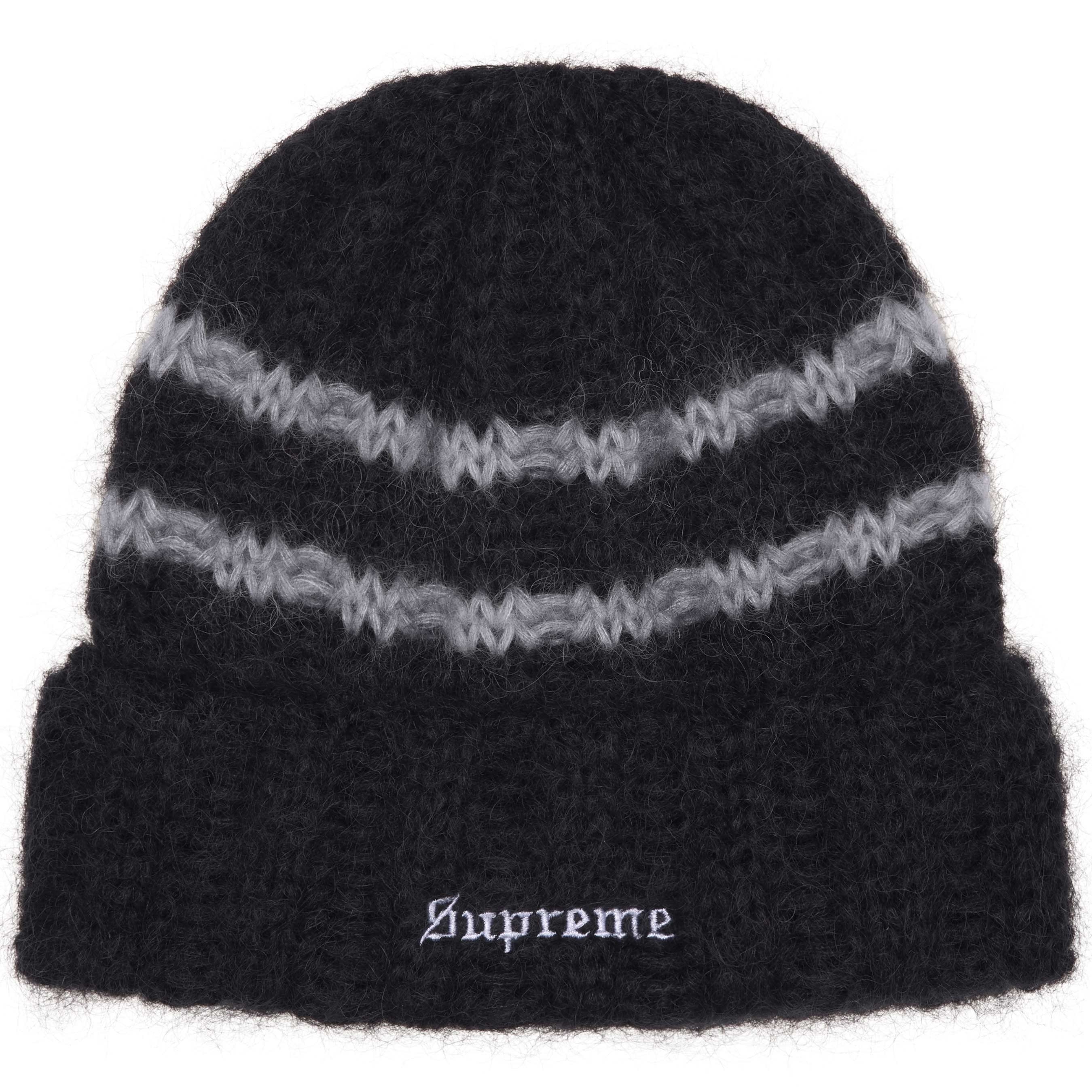 Brushed Stripe Beanie view 2